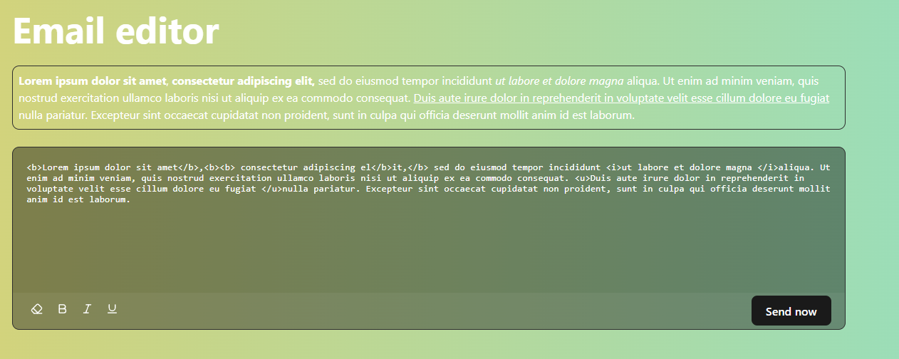 Email-Editor